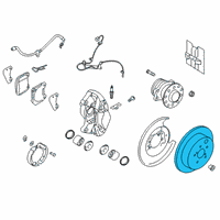 OEM Toyota 86 Rotor Diagram - SU003-06810