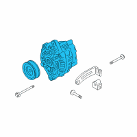 OEM 2009 Kia Rio Generator Assembly Diagram - 3730026100