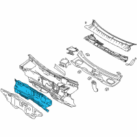 OEM 2010 Lincoln MKT Insulator Diagram - BE9Z-7401588-A