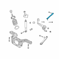 OEM Ford Escape Lateral Link Diagram - 9L8Z-5500-A