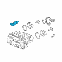 OEM Acura NSX Adjuster, Headlight Diagram - 33129-SL0-N11