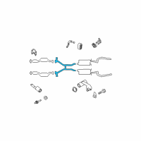 OEM 2004 Lincoln Town Car Intermed Pipe Diagram - 4W1Z-5246-AA