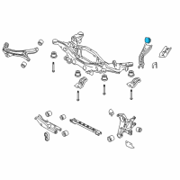 OEM 2007 Ford Five Hundred Shield Upper Bushing Diagram - 5F9Z-5K792-AA