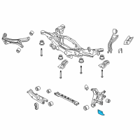 OEM Mercury Track Bar Link Diagram - 6F9Z-5B773-LH