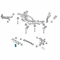 OEM Mercury Lower Control Arm Damper Diagram - 6F9Z-4719-A