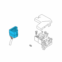 OEM Dodge Stratus Junction Boxes Diagram - MR352998