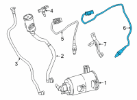 OEM 2021 BMW M4 LAMBDA MONITOR SENSOR Diagram - 11-78-9-502-094