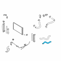 OEM 2005 Toyota Matrix Inlet Hose Diagram - 87245-01140