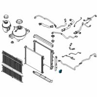 OEM 2019 BMW X3 Module Mounting, Right Diagram - 17-11-8-642-754