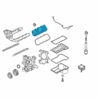 OEM Ford E-350 Super Duty Valve Cover Diagram - 4C2Z-6582-HA