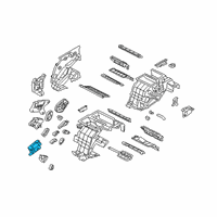 OEM 2019 Kia Stinger Actuator Assembly Diagram - 97160J5600