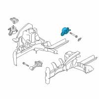 OEM Kia Forte Koup Bracket Assembly-TRANSAXLE Diagram - 2183030300