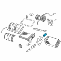 OEM 2002 BMW Z3 Expansion Valve Diagram - 64-11-8-384-379