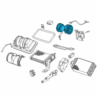 OEM 1999 BMW Z3 Blower Unit Diagram - 64-11-1-370-930