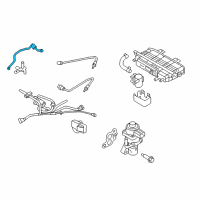 OEM Mercury Milan Vent Hose Diagram - AE5Z-9G271-D