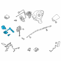 OEM 2013 Nissan Juke Sensor-Air Bag, Front Center Diagram - K8581-1JU0A