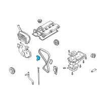 OEM Hyundai Sonata Tensioner-Timing Belt Automatic Diagram - 24410-38001