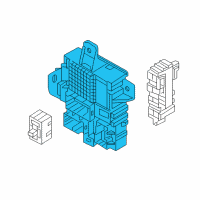 OEM 2020 Kia Sorento Instrument Junction Box Assembly Diagram - 91950C6515