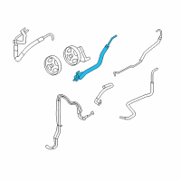 OEM Ford F-250 Super Duty Pressure Line Diagram - 5C3Z-3A717-CA