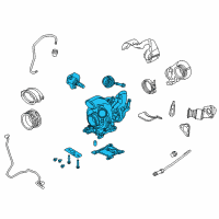 OEM 2012 Ford F-250 Super Duty Turbocharger Diagram - BC3Z-6K682-C