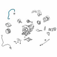 OEM Ford Oil Tube Diagram - BC3Z-6B689-A