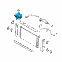 OEM 2020 BMW i3s Engine Coolant Reservoir Diagram - 17-13-7-823-626