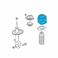 OEM 2014 Nissan Murano Spring-Front Diagram - 54010-1AA3B