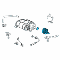 OEM Honda Mod, Evapo LEAkcheck Diagram - 17390-TLA-A01