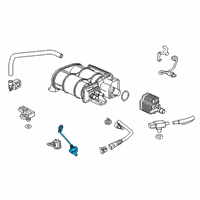 OEM 2018 Honda Clarity Sensor, Laf Diagram - 36531-5WJ-004