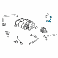 OEM Honda Clarity Sensor, Oxygen Diagram - 36532-5WJ-004