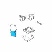 OEM 2002 Chevrolet Cavalier PCM Diagram - 9356249