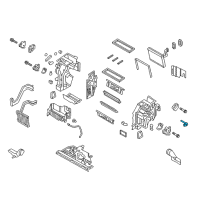 OEM Kia Cadenza THERMISTOR Assembly-A/C Diagram - 97614F6000