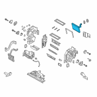 OEM 2020 Kia Cadenza Core & Seal Assembly-Eva Diagram - 97139F6AA0