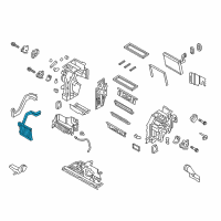 OEM 2018 Kia Cadenza CORE & SEAL ASSY-HEA Diagram - 97138F6000