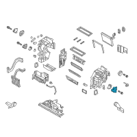 OEM Kia Cadenza Temperature Actuator Diagram - 97159C1050