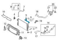 OEM 2022 Kia Seltos Filler Neck & Hose A Diagram - 25327Q5200