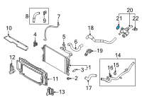 OEM Kia Soul O-Ring Diagram - 256232E000