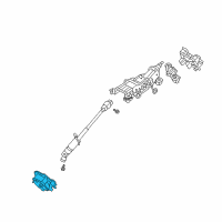 OEM Mercury Sable Support Plate Diagram - 5G1Z-3C611-AA