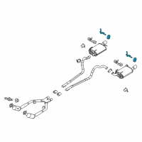 OEM 2014 Ford Mustang Hanger Diagram - BR3Z-5277-D