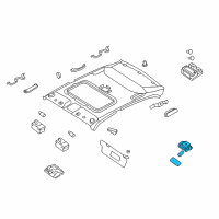 OEM Kia Lamp Assembly-Room Diagram - 928002G050QW