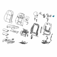 OEM 2016 Cadillac ATS Switch Diagram - 23469257