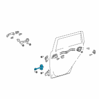 OEM 2008 Scion xB Door Check Diagram - 68630-12150