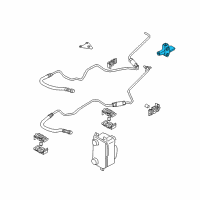 OEM 2008 BMW Alpina B7 Thermostat Diagram - 17-21-7-961-447