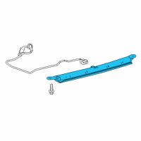 OEM 2019 Toyota C-HR High Mount Lamp Diagram - 81570-F4010