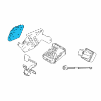 OEM 2019 Infiniti QX30 Controller Assy-Camera Diagram - 284A1-5DA1A