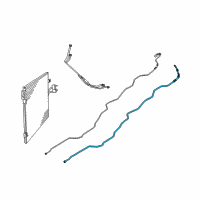 OEM 2010 Dodge Journey Line-A/C Liquid Diagram - 68040494AB