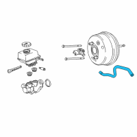 OEM 2015 Chevrolet Caprice Vacuum Hose Diagram - 92285802