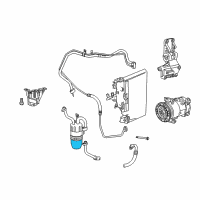 OEM 2009 Dodge Caliber ACCUMULAT-Air Conditioning Diagram - 5058261AG