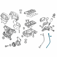 OEM 2016 Chevrolet Sonic Dipstick Diagram - 55562503