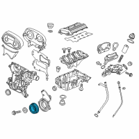 OEM Chevrolet Cruze Vibration Damper Diagram - 55565300